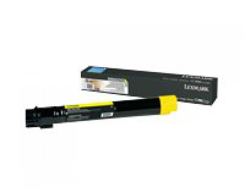 LEXMARK X950&comma; X952&comma; X954 tonercartridge geel extra high capacity 22&period;000 pagina s 1-pack