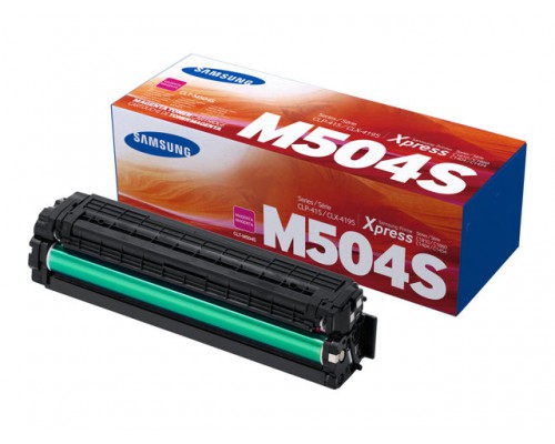 SAMSUNG CLT-M504S&sol;ELS Magenta Toner Crtg