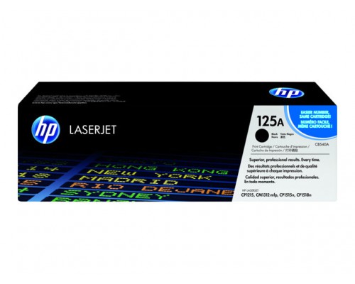 HP 125A Colour LaserJet originele toner cartridge zwart standard capacity 2&period;200 pagina s 1-pack