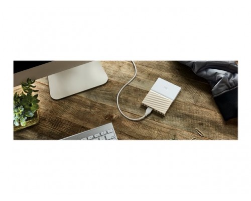 WD My Passport Ultra 2TB Gold USB3&period;0&sol;2&period;0 HDD 2&comma;5inch Metal finish RTL portable extern