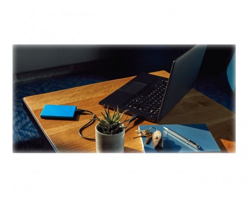 WD My Passport 4TB portable HDD USB3&period;0 USB2&period;0 compatible Blue Retail