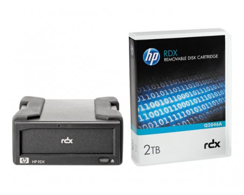 HPE RDX 2TB USB 3&period;0 External Disk Backup System