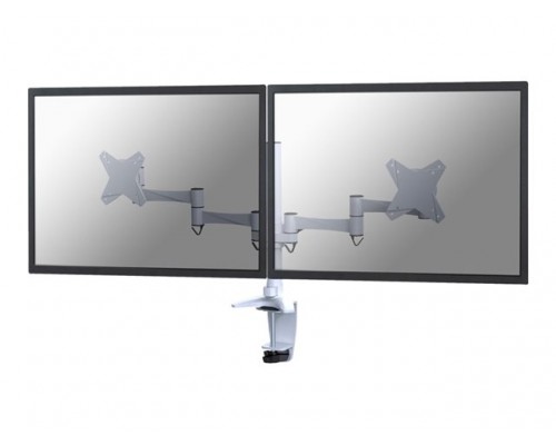 NEOMOUNTS BY NEWSTAR FPMA-D1330DWHITE 10-27inch Flat Screen Desk Mount clamp&sol;grommet