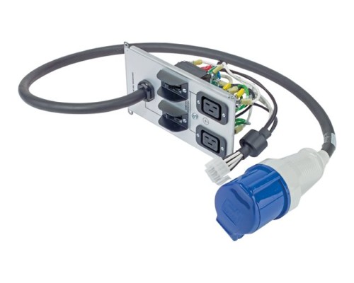 APC Symmetra RM 230V backplate HardwireKit w - 2x IEC320 C19 and 1x IEC 60309