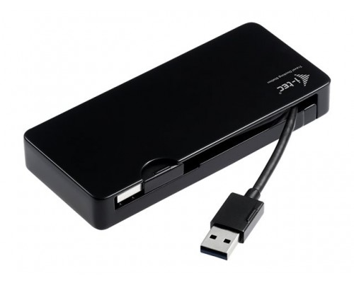 I-TEC USB 3&period;0 Advance Travel Docking Station HDMI or VGA Full HD&plus; 2048x1152 1xUSB3&period;0 Gigabit Ethernet for Notebook Tablet