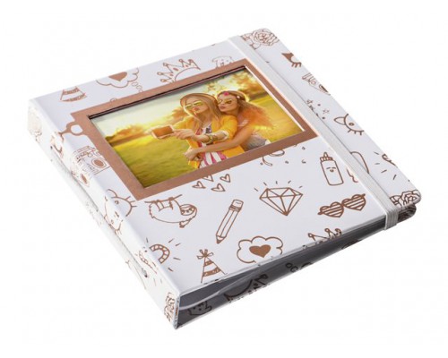 HP Sprocket Gold and White Album