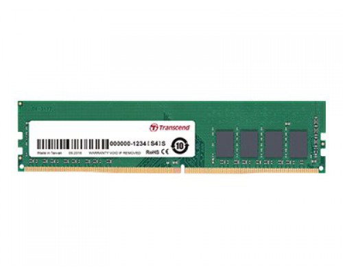 TRANSCEND 16GB JM DDR4 2666Mhz U-DIMM 1Rx8 2Gx8 CL19 1&period;2V