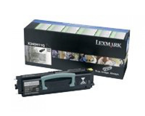 LEXMARK X340&comma; X342n tonercartridge zwart standard capacity 2&period;500 pagina s 1-pack return program