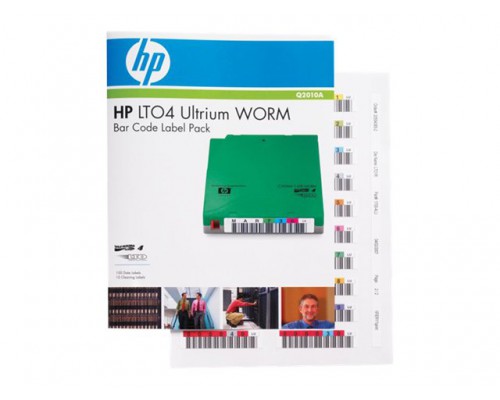 HPE LTO Ultrium WORM bar code labels 100-pack