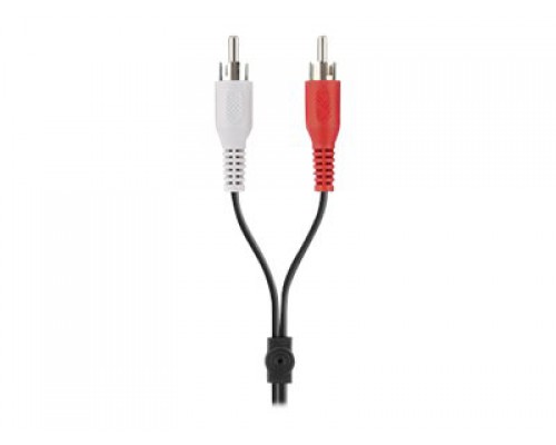 BELKIN Cable Audio 3.5mm 2XRCA MM 2M Portable Black - Nickel plated