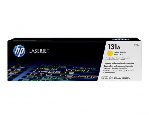 HP 131A originele toner cartridge geel standard capacity 1&period;800 paginas 1-pack