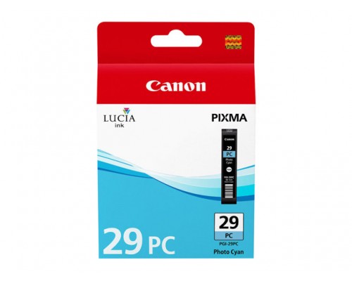 CANON PGI-29 PC inktcartridge foto cyaan standard capacity 1&period;445 Pictures 1-pack