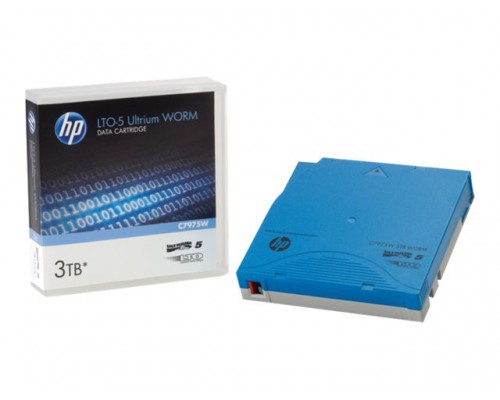 HPE LTO Ultrium 5 WORM custom labelled data cartridge 3TB 20-pack