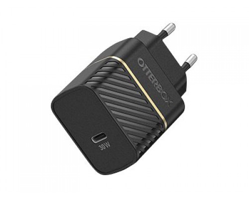OTTERBOX EU Wall Charger 30W GaN - 1X USB-C 30W USB-PD Black