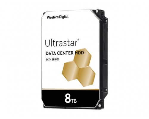 WESTERN DIGITAL Ultrastar 7K8 8TB HDD SATA 6Gb&sol;s 512E SE 7200Rpm HUS728T8TALE6L4 24x7 3&period;5inch Bulk