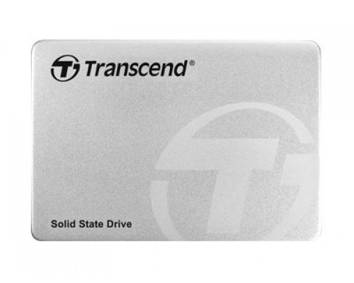 TRANSCEND SSD 370 128GB aluminium case SATA III 6Gb&sol;s - incl&period; migratie software - MLC SATA3 - 2&period;5inch