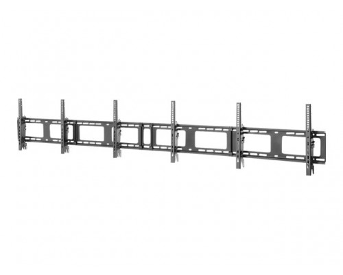 NEOMOUNTS BY NEWSTAR Flat Screen Wall Mount for menu board - 3 screens - landscape 40-50inch Black