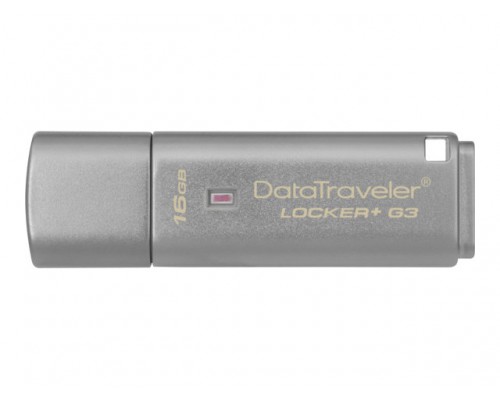 KINGSTON 16GB USB 3&period;0 DT Locker&plus; G3 w&sol;Automatic Data Security