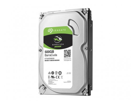 SEAGATE Desktop Barracuda 7200 500GB HDD 7200rpm SATA serial ATA 6Gb&sol;s NCQ 32MB cache 3&period;5inch BLK