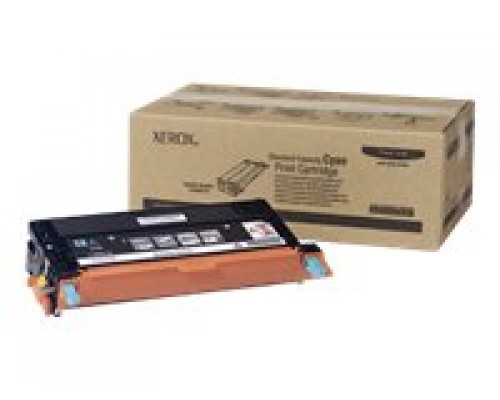 XEROX Phaser 6180 tonercartridge cyaan standard capacity 2&period;000 pagina s 1-pack
