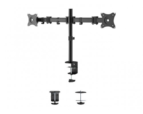 NEOMOUNTS BY NEWSTAR Flat Screen Desk Mount 2 screens Black 16kg