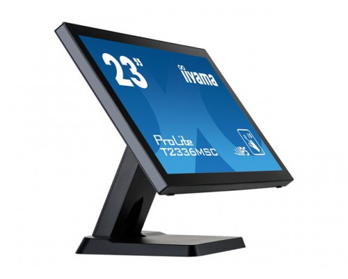 IIYAMA MON 23i IPS FHD 1920x1080 5ms VGA&sol;DVI&sol;HDMI  touch zwart T2336MSC-B2