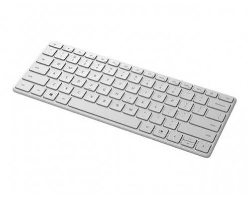 MS Bluetooth Compact Keyboard Bluetooth French Glacier Belgium&sol;Netherlands 1 License