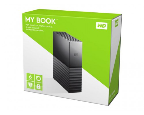 WD My Book 6TB HDD USB3&period;0 3&comma;5inch RTL extern RoHS compliant WD SmartWare Pro