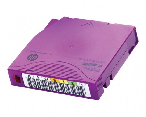 HPE LTO Ultrium 6 RW custom labelled data cartridge 20-pack