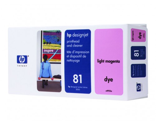 HP 81 originele printkop licht magenta standard capacity 1-pack dye
