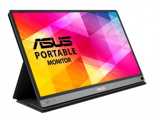 ASUS MON MB16AC 15.6inch ZenScreen USB Type-C Portable FHD 1920x1080 IPS Flicker free Low Blue Light TUV certified Com. w USB Type-A