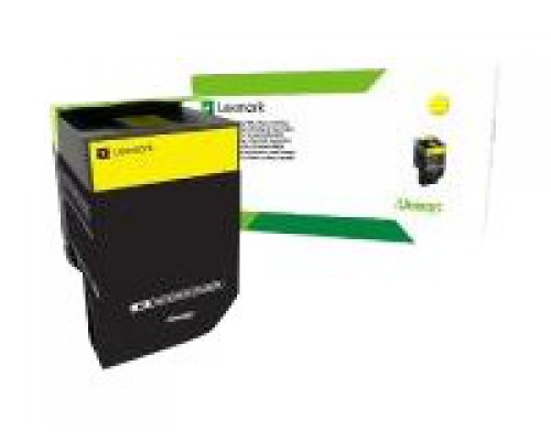 LEXMARK yellow toner 1K