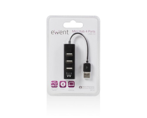 EWENT EW1123 USB 2.0 Hub mini 4 port