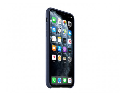 APPLE iPhone 11 Pro Max Leather Case - Midnight Blue