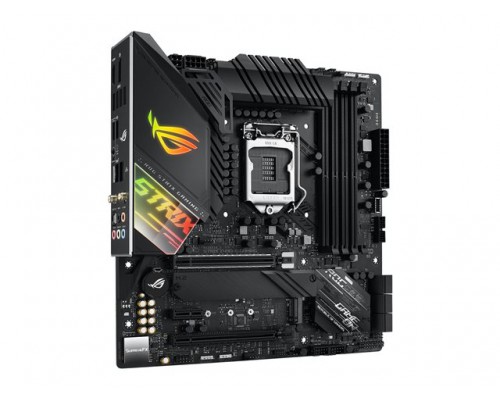 ASUS ROG STRIX Z490-G GAMING WI-FI LGA1200 mATX MB Intel 10th Gen Processors 4x DIMM Max. 128GB DDR4 4800Hz 6x SATA 6Gb/s