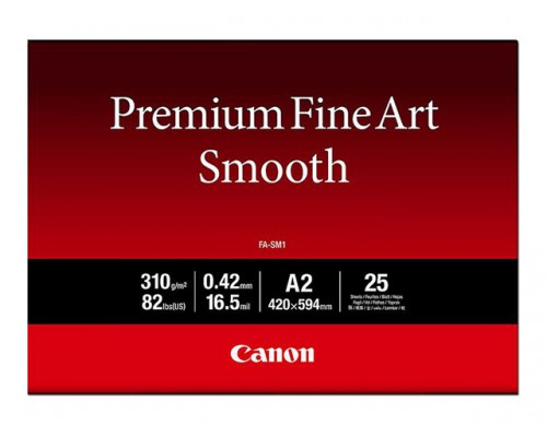 CANON FA-SM1 A2 Fine Art Paper 25 sheets