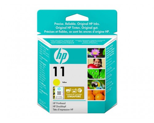 HP 11 originele ink cartridge geel standard capacity 28ml 2&period;550 pagina s 1-pack