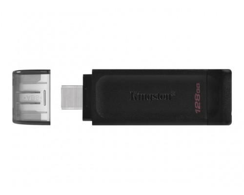 KINGSTON 128GB USB-C 3&period;2 Gen1 DataTraveler 70