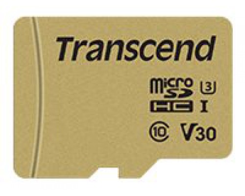 TRANSCEND 16GB UHS-I U1 microSD with adapter SD