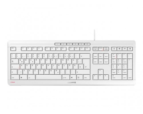 CHERRY STREAM KEYBOARD grey &lpar;BE&rpar;