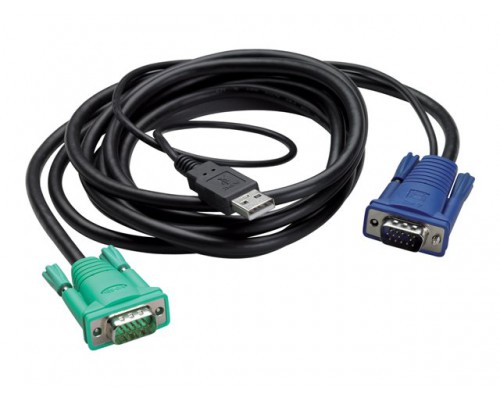 APC INTEGRATED LCD KVM USB CABLE - 12 ft (3m)