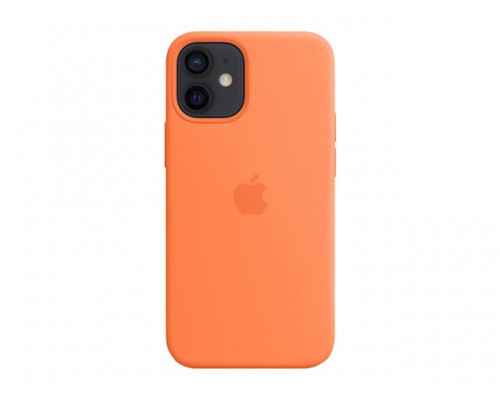 APPLE iPhone 12 mini Silicone Case with MagSafe - Kumquat