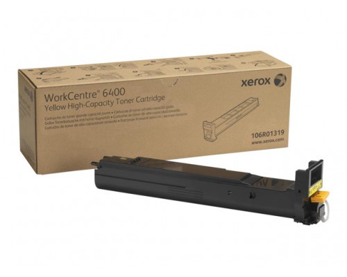 XEROX WorkCentre 6400 tonercartridge geel high capacity 14&period;000 pagina s 1-pack