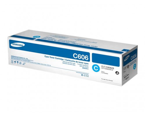 SAMSUNG CLT-C6062S&sol;ELS Cyan Toner Cartridge
