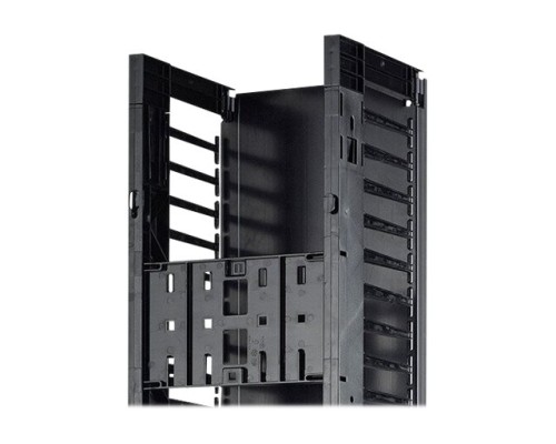 APC ValueLine Vertical Cable Manag 2 & 4 Post Racks 96 Inch H X 12 Inch W Single-Sided with Door