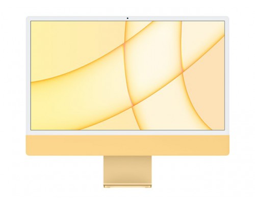 APPLE 24i iMac Yellow M1 chip with 8c CPU and 8c GPU 8GB central 256GB SSD Magic Keyboard Touch ID Dutch Magic Trackpad Gigabit Et