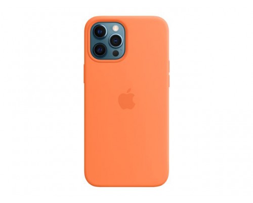 APPLE iPhone 12 Pro Max Silicone Case with MagSafe - Kumquat