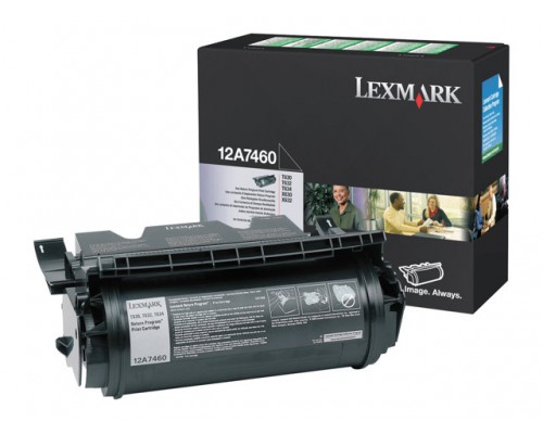 LEXMARK T63X tonercartridge zwart standard capacity 5&period;000 pagina s 1-pack return program