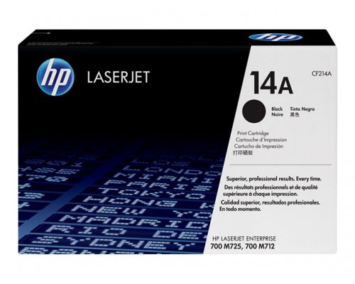HP 14A originele toner cartridge zwart standard capacity 10&period;000 paginas 1-pack