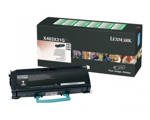 LEXMARK X46x tonercartridge zwart standard capacity 15&period;000 pagina s 1-pack corporate